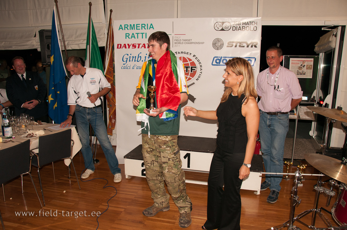 Francois du Toit from South Africa - 7. PCP Men